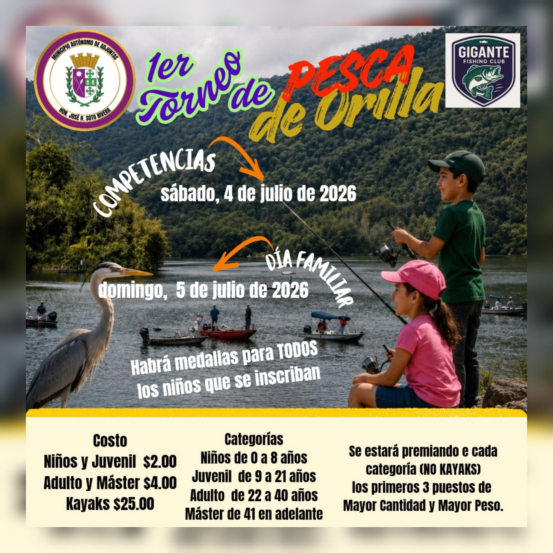 Torneo de Pesca - Adjuntas